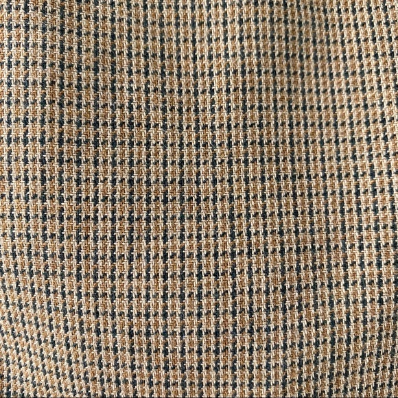 Vintage ‘80s ‘90s Plaid Brown Blazer - Picture 3 of 8